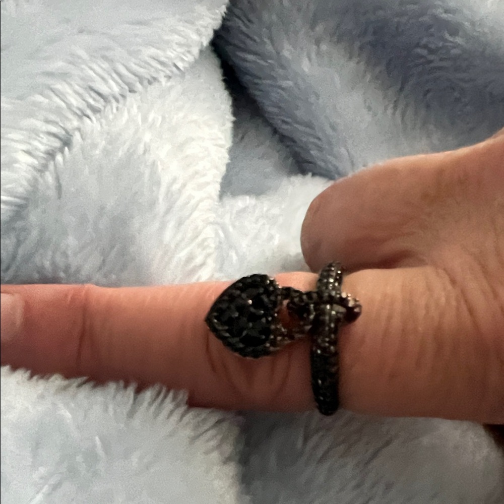 Elegant Black Stone Ring